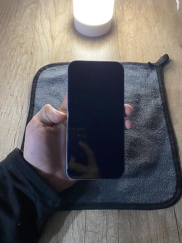 Apple iPhone: IPhone 14, Б/у, 128 ГБ, Голубой, Кабель, Чехол, 79 % — 8