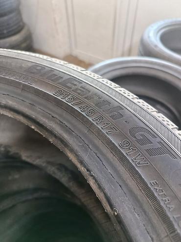 aeolus e70: Шины 215 / 45 / R 17, Лето, Б/у, Пара, Легковые, Япония, Yokohama — 1