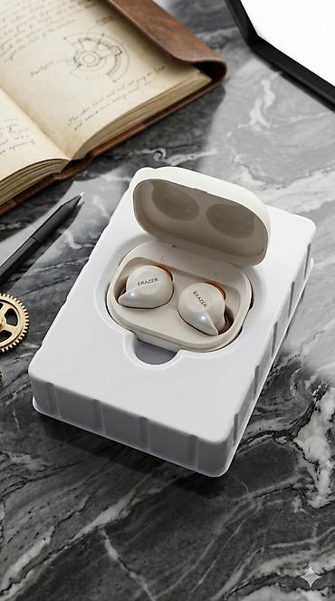 Qulaqcıqlar: Yeni Simsiz (Bluetooth) Qulaqcıqlar, Lenovo, rəng - Bej — 4