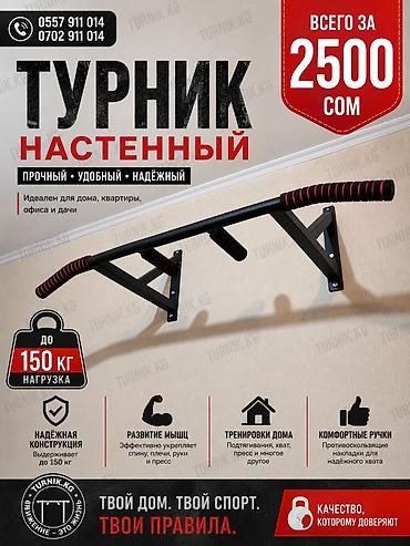 Турники и брусья: Турник, Турник, Настенный, Новый, Платная доставка — 1