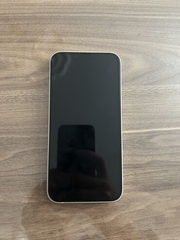 Apple iPhone: IPhone 13, 128 GB, Starlight, Simsiz şarj, Face ID, Sənədlərlə