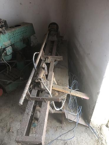 Tokar dəzgahı: Ağac torna dəzgahı 3fazali - Elektrik mühərriki ilə kəmər ötürücülü — 2