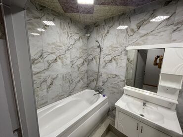 Uzunmüddətli kirayə mənzillər: Saray mtk Yeni temir olub. Ilk defe kirayye verilir. Qaz su isiq wifi — 7