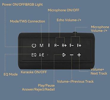 jbl go: Портативный Bluetooth-колонка Sing-E Zqs-V73 Анализ — 4