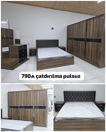 *Bazalı Yataq desti* 790 azn *Çatdırılma pulsuz* Matras teze 🎁 Dolab