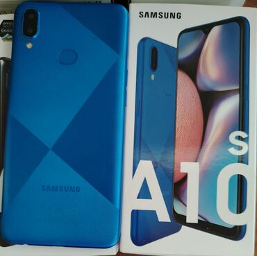 a10s samsung ikinci el: Samsung A10s, 32 GB, rəng - Göy, Barmaq izi