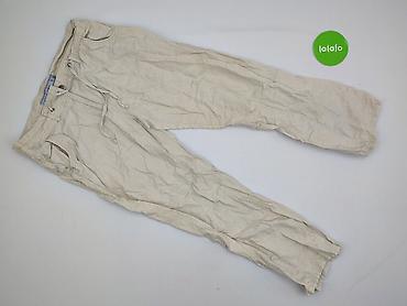 lniane spodnie pull and bear: St. Bernard, Spodnie materiałowe damskie, rozmiar M — 2