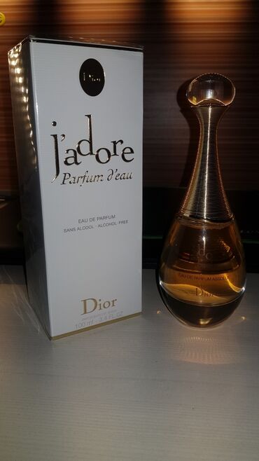 Ətriyyat: Dior J'adore Parfum d'eau. Eau De Parfum. 100ml Təzədir, açılmayıb