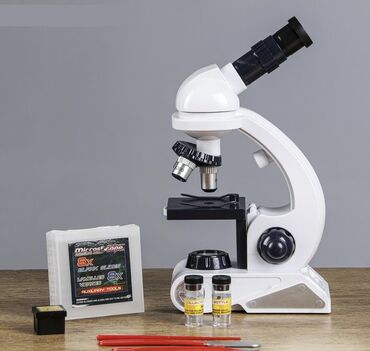 usb микроскоп: Микроскоп, кратность увеличения 450х, 200х, 80х, с подсветкой, белый