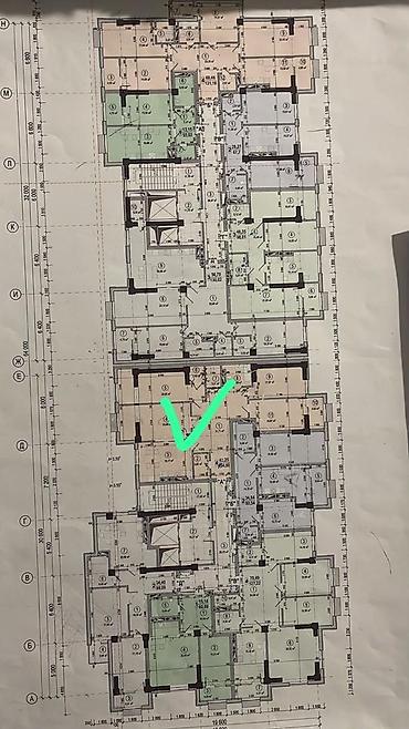 верона: 3 комнаты, 155 м², Асанбай мкр Элитка, 7 этаж, ПСО (под самоотделку) — 4
