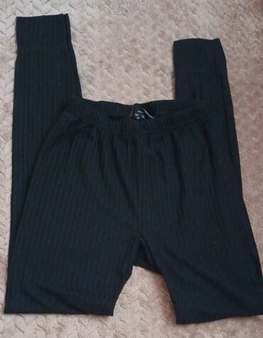 biciklisticke helanke hm: S (EU 36), Cotton, color - Black, Stripes