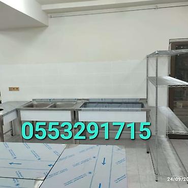 Оборудование для ресторанов, кафе: Resdaran kafe avdanlqlarin sifarişle yiğilmasi çatdirlma var qiymetler — 1