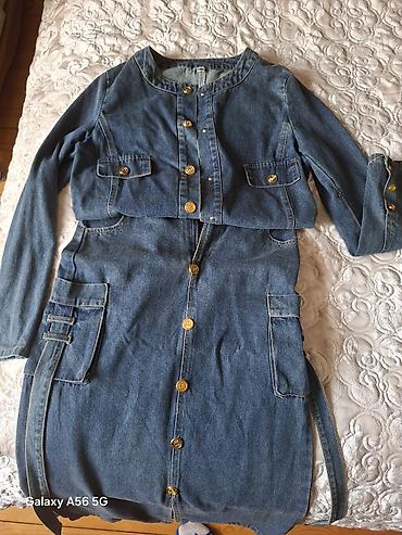 Костюмы: Jeans yupka pencek dest.1defe geyinilub.50manata alinub satilir — 1
