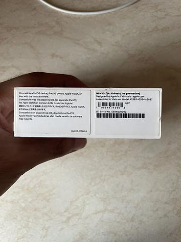 Qulaqcıqlar: Apple AirPods (3-cü nəsil) – Lightning şarj qutusu ilə İdeal — 3