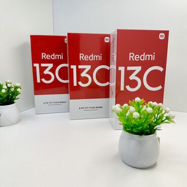 корпоративная симка: Xiaomi, Redmi 13C, Жаңы, 256 ГБ, түсү - Кара, 2 SIM