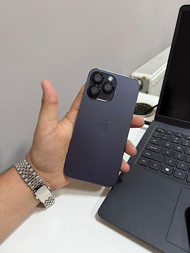 iphone mingecevir: IPhone 14 Pro Max, 128 GB, Deep Purple, Simsiz şarj, Face ID, Sənədlərlə — 2