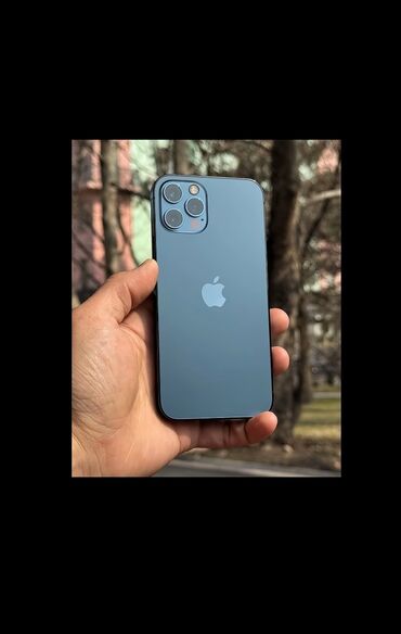 телефон fly nimbus 9: IPhone 12 Pro Max, 128 GB, Göy