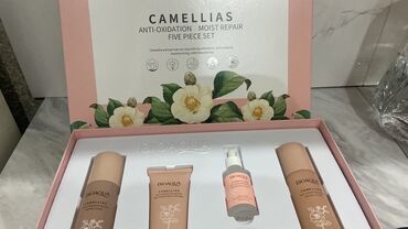 уход за волосами: Набор ухода за кожей BIOAQUA Camellias — Anti-Oxidation Moist Repair