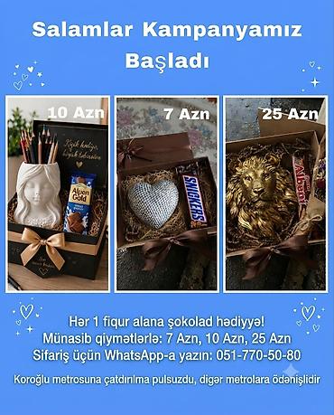 Salamlar Kampanyamız Başladı 1 fiqur alana şaqalat hediye münasib lalafo.az -da Salamlar Kampanyamız Başladı 1 fiqur alana şaqalat hediye münasib