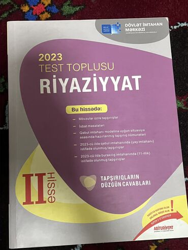 Digər: Test kitablari her biri tezediryazilmayib qiymetinden asagi — 2