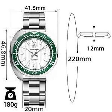 Ručni satovi: ADDIESDIVE AD2507 - 43.8mm - Zelena ADDIESDIVE AD2507 - 43.8mm - — 18