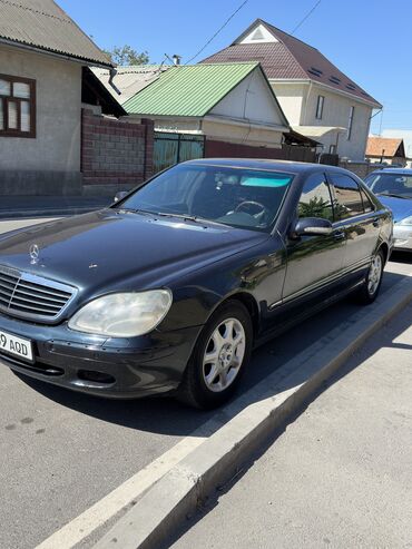 салон от мерса: Mercedes-Benz S-Class: 2002 г., 5 л, Автомат, Бензин, Седан