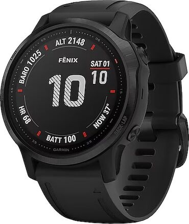 Наручные часы: Мультиспортивные часы Garmin FENIX 6X Pro. Основные особенности Garmin