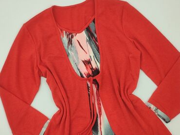 czerwone eleganckie sukienki: Women`s knitwear, size S (EU 36)