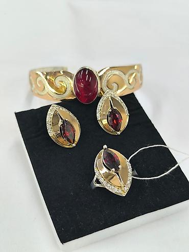 Серебряные наборы украшений: Набор украшений, Проба 925, Женские, Новый — 11