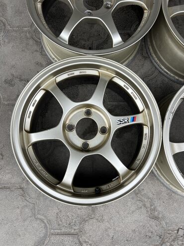 Диски: Литые Диски R 15 Комплект, отверстий - 4, Б/у — 4