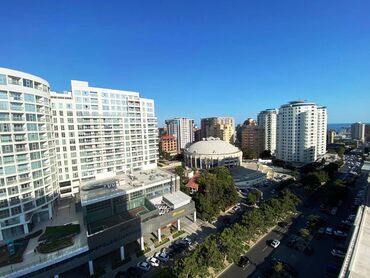 Uzunmüddətli kirayə mənzillər: Nəsimi rayonu Türk Səfirliyinə yaxın 18 mərtəbəli binanın 13-cü — 9