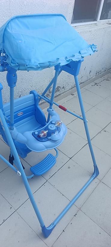 trapez şalvar: Uşaq yelləncəyi – çoxfunksiyalı, günlüklü, təhlükəsizlik kəmərli birde — 3