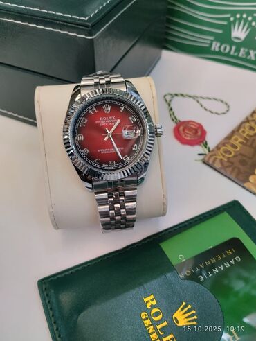 Qol saatları: Yeni, Qol saatı, Rolex, rəng - Qara — 4