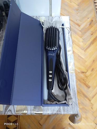 optimal electronics epilyator: Mila elektrikli saç daraması/isti düzləşdirici fırça - Brend: Mila - — 1