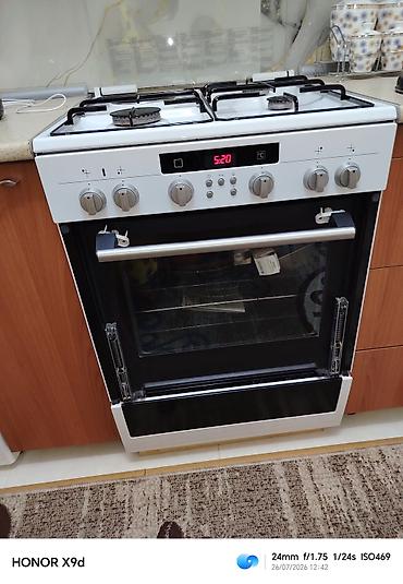 elektrik plite: Qarışıq sobası Ayrıca dayanan, 4 gözlü, İşlənmiş — 4