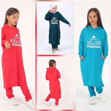 Детская одежда и обувь: Детское платье, цвет - Красный, Новый