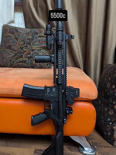 Оюнчуктар: Продается орбизный автомат HK-416. Есть два магазина, два прицела — 4