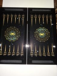 Маски, очки: Təmiz qoz ağacından hazırlanmış nərd yenidir işlənməyib