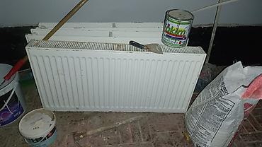 Panel radiatorlar - Sayı: 3 ədəd - Ölçü: 1.20 m x 0.80 m - Tam işlək