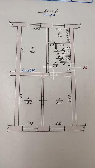 Продажа квартир: 3 комнаты, 61 м², Индивидуалка, 1 этаж — 15