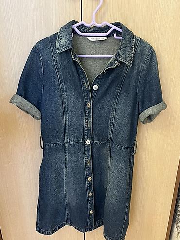 jeans: Gündəlik don, Mini, Stradivarius, S — 1