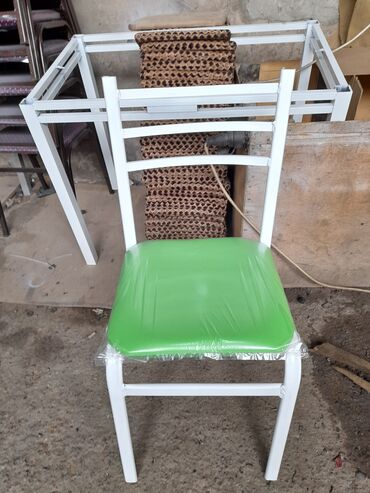 Sifarişlə oturacaqlar: Mətbəx üçün, Qonaq otağı üçün, Dəhliz üçün, Metal, Dəri, Ukrayna, 1 il zəmanət, Kredit yoxdur — 5