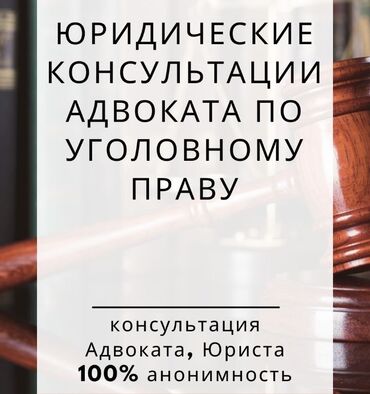 услуги программистов: Юридикалык кызматтар | Кылмыш-жаза укугу, Жазык-аткаруу укугу | Консультация, Аутсорсинг