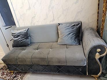 kuxna stol stul divan: Küç divan 1ilin divanı sadəcə bizə uyğun olmadiqi üçün satılır ev — 2