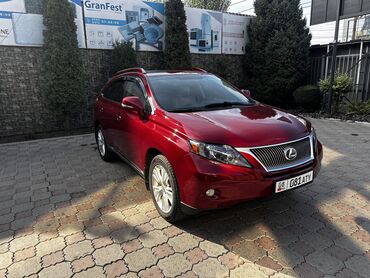 пороги рх: Lexus RX: 2010 г., 3.5 л, Вариатор, Гибрид, Жол тандабас