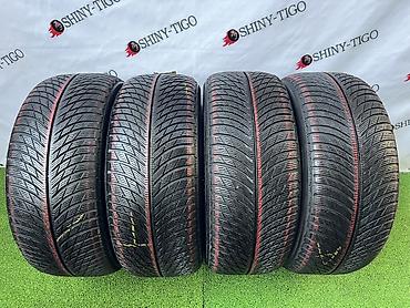 Шины 225 / 50 / R 17, Всесезонная, Б/у, Комплект, Легковые, Michelin