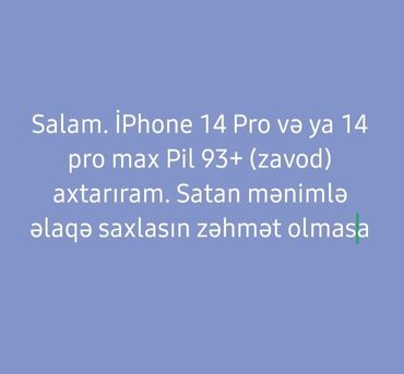 iphone 16 pro max dubay qiymeti: IPhone 14 Pro