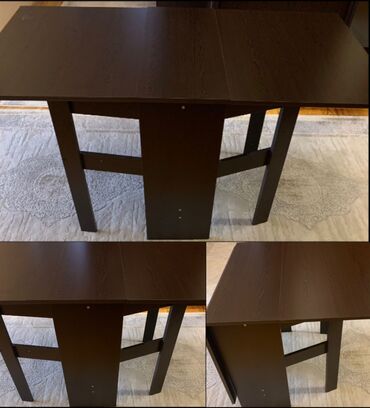 açılıb bağlanan stol: Qonaq masası, Yeni, Açılan, Dördbucaq masa, Türkiyə