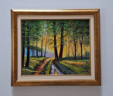 ulje na platnu slike prodaja: Painting, 53 x 43 cm, New