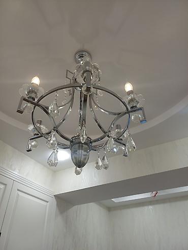 lustur ucuz: Çılçıraq, 8 lampa, Xrustal — 4